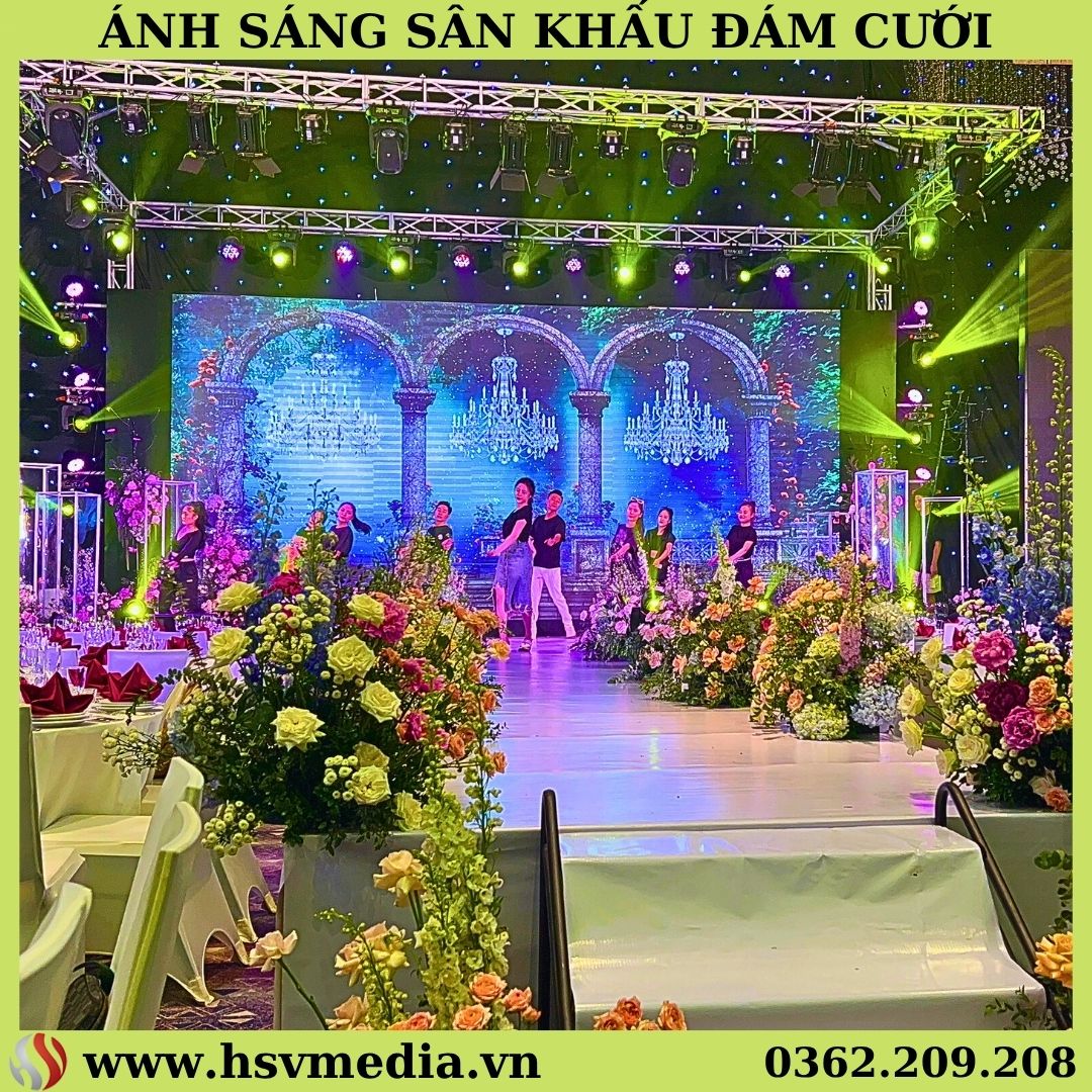 Cho Thuê Ánh Sáng Sân Khấu Đám Cưới Đẹp Cho Thuê Ánh Sáng Sân Khấu Đám Cưới Đẹp