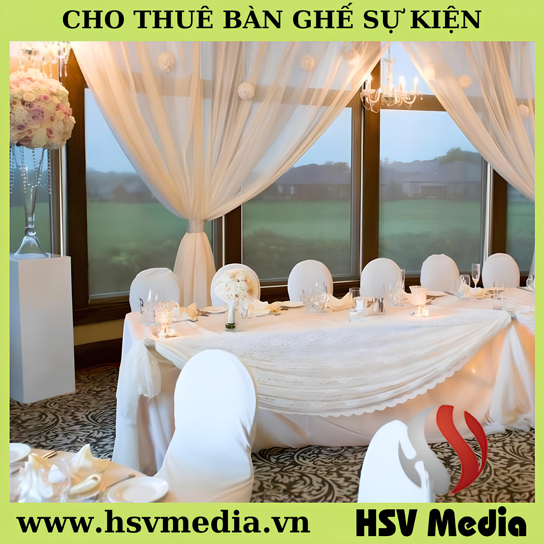 Cho thuê bàn ghế sự kiện