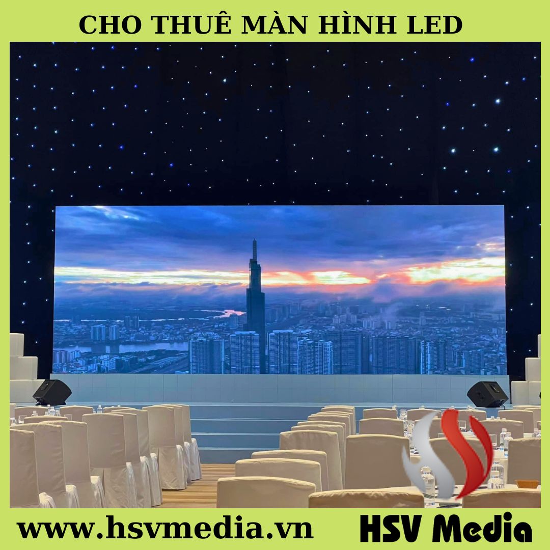 Thi công, lắp đặt màn hình led sự kiện 