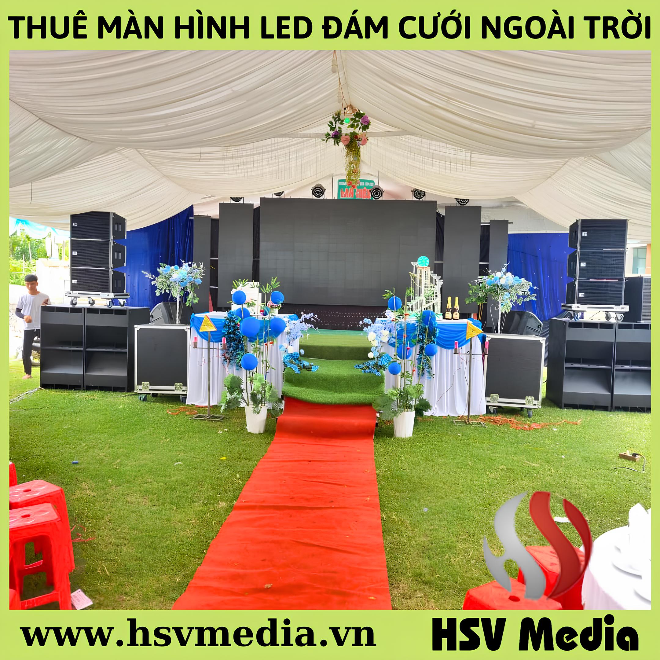 Thuê màn hình led đám cưới