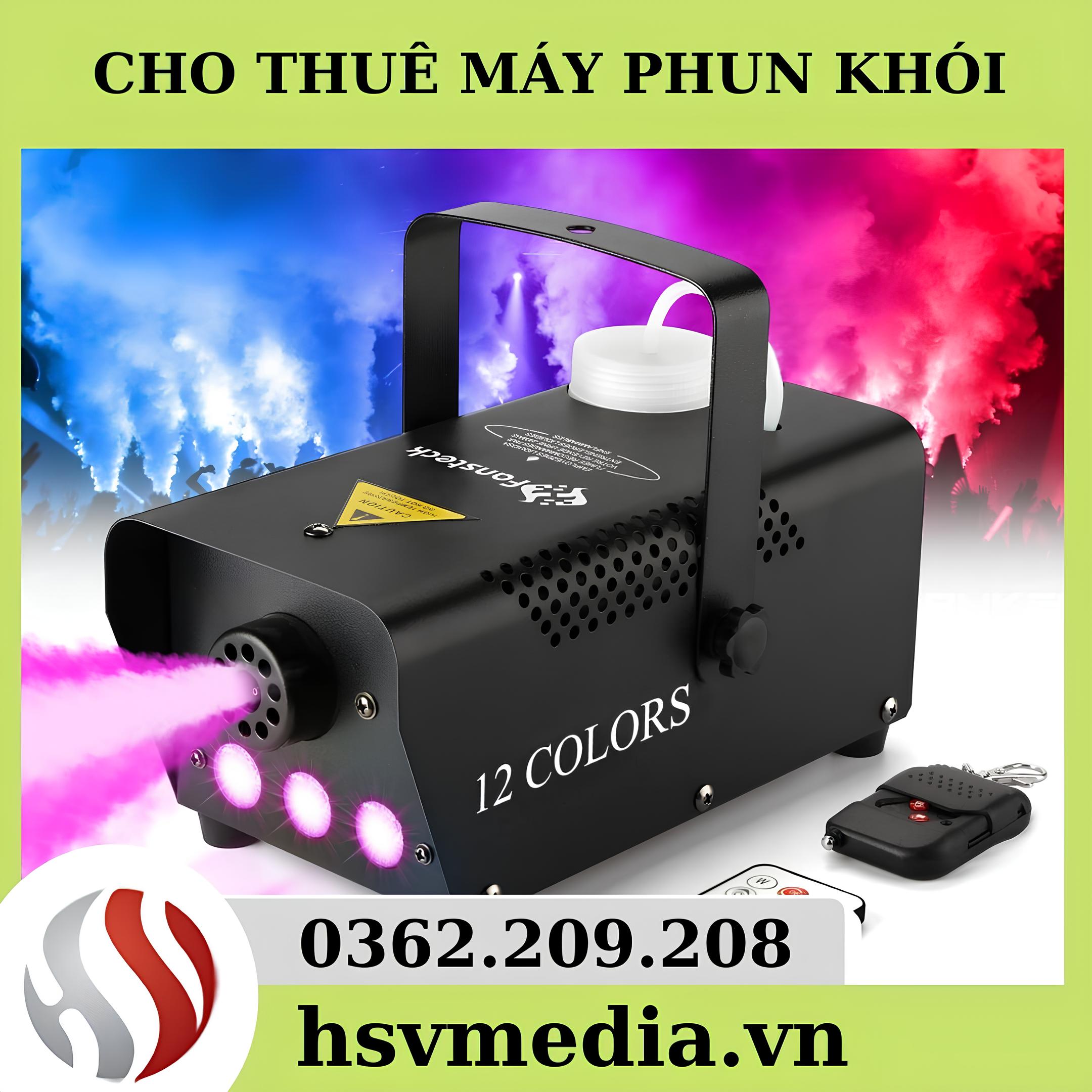 Cho thuê máy tạo khói