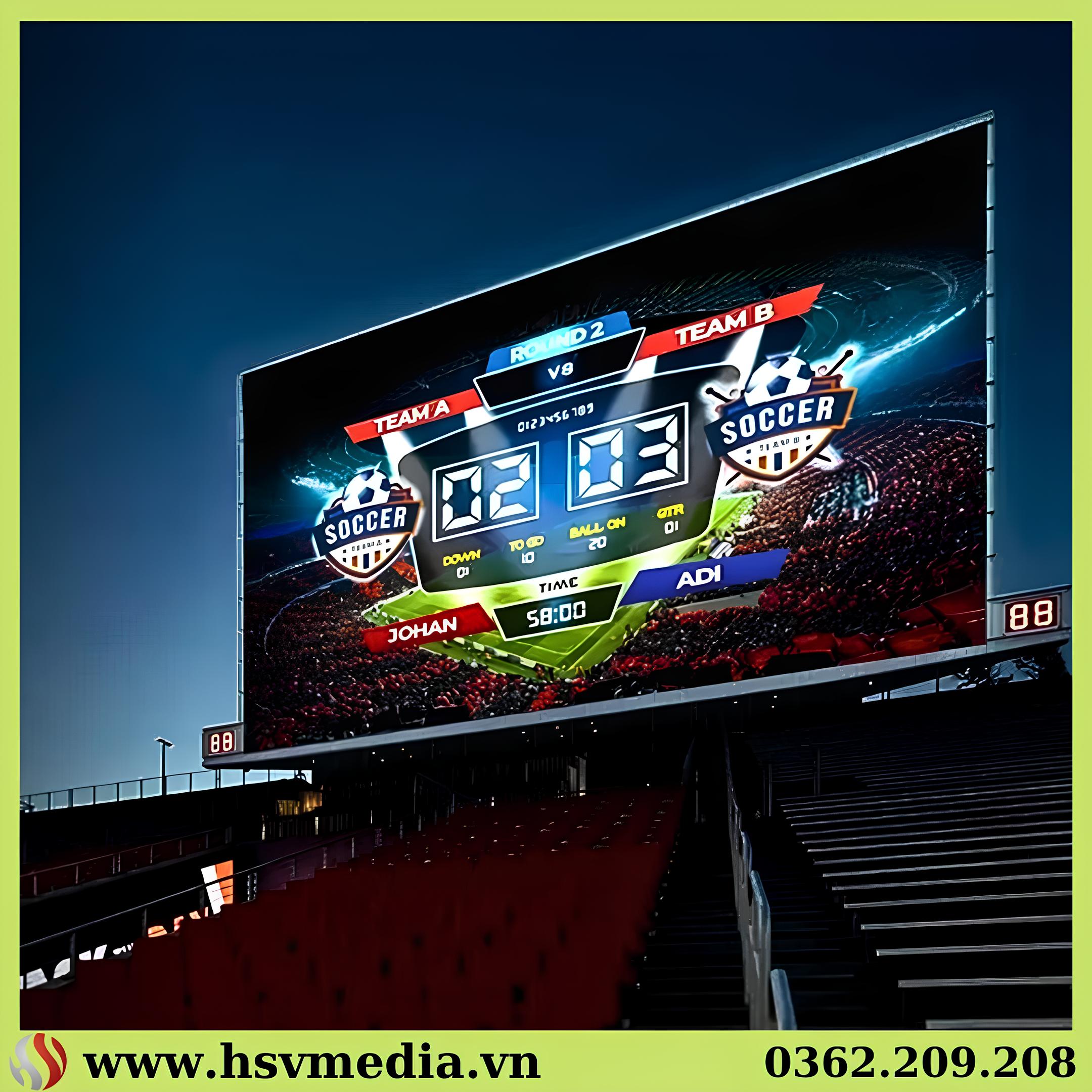 Màn Hình LED Sân Vận Động Màn Hình LED Sân Vận Động