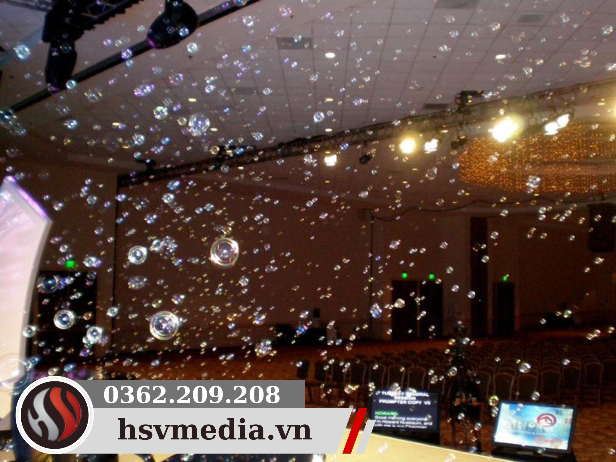 Hiệu ứng bong bóng sân khấu