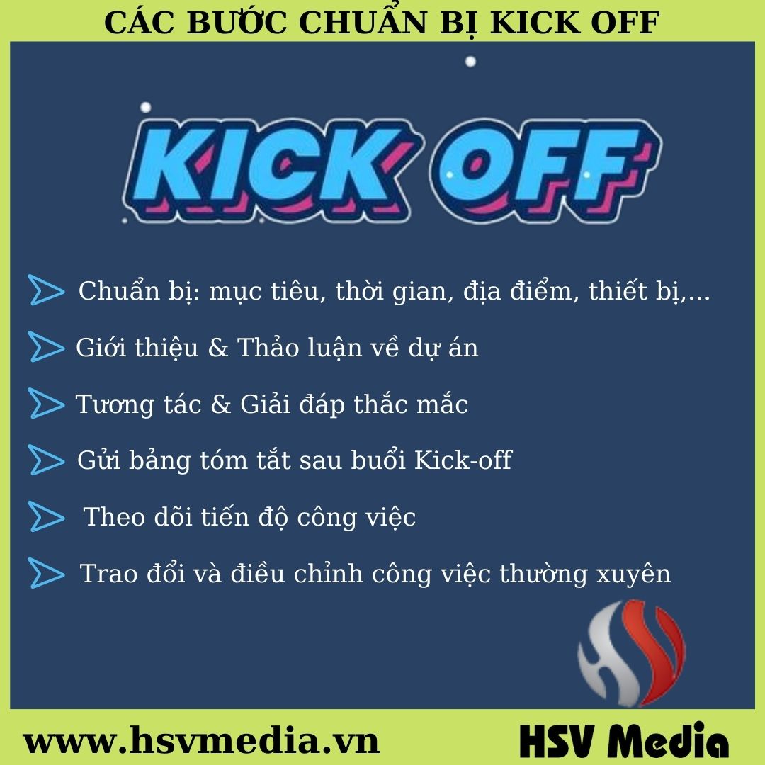 Some Concepts About Kick Off | How to Organize a Successful Kick Off