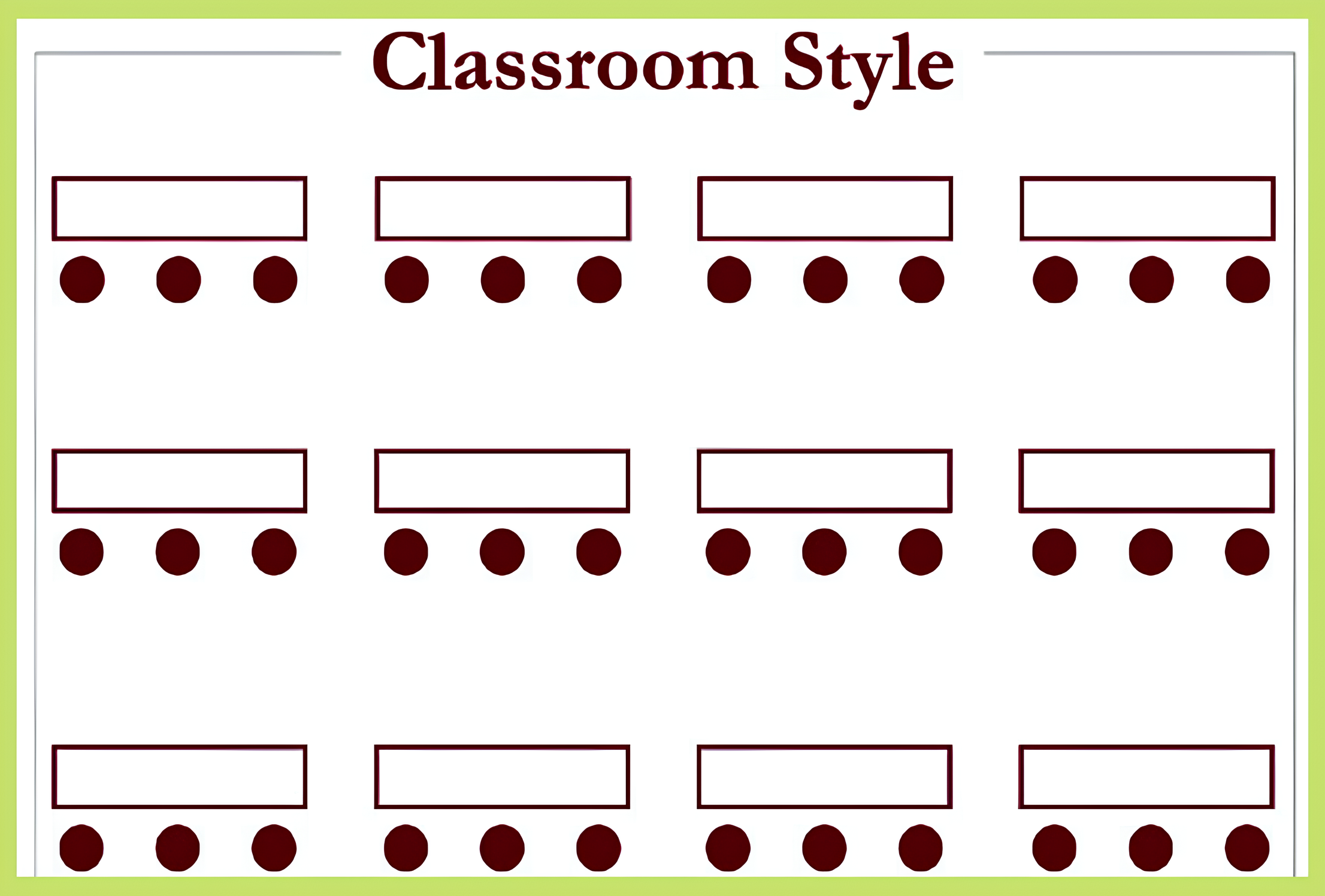 Event Layout (Source: Internet)