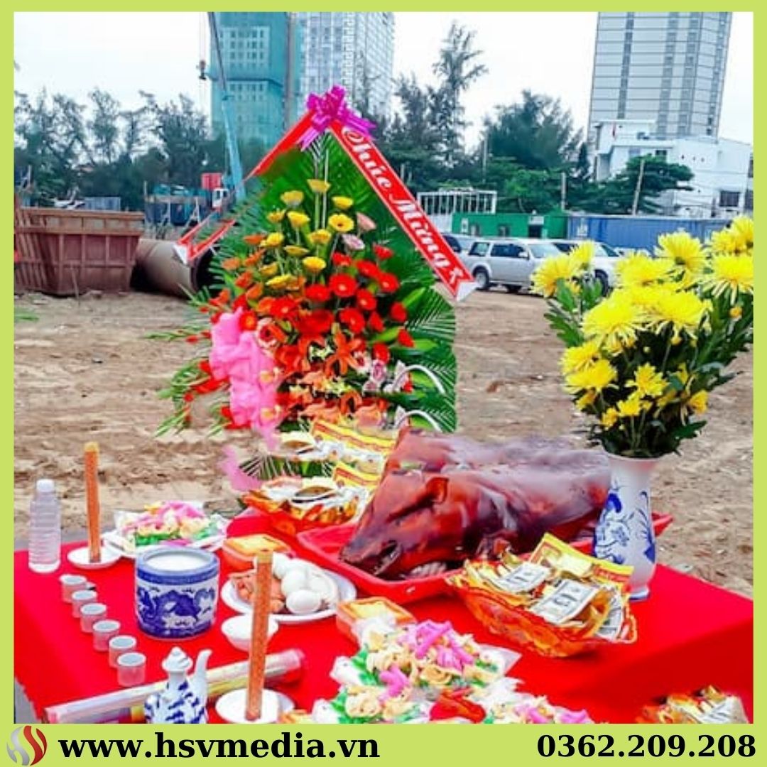 Măm Cúng Khởi Công - Động Thổ