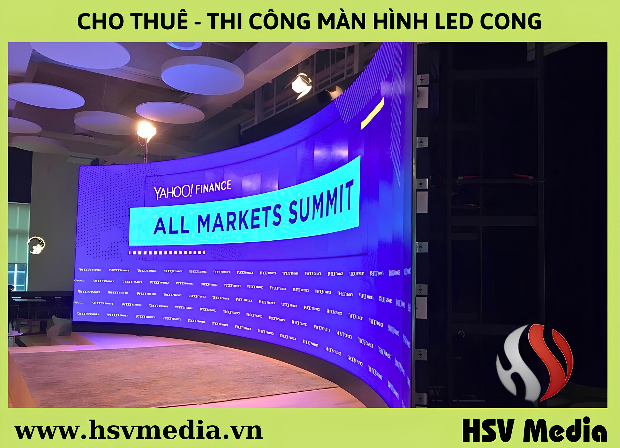 Cho Thuê - Lắp Đặt Màn Hình Led Cong Cho Thuê - Lắp Đặt Màn Hình Led Cong