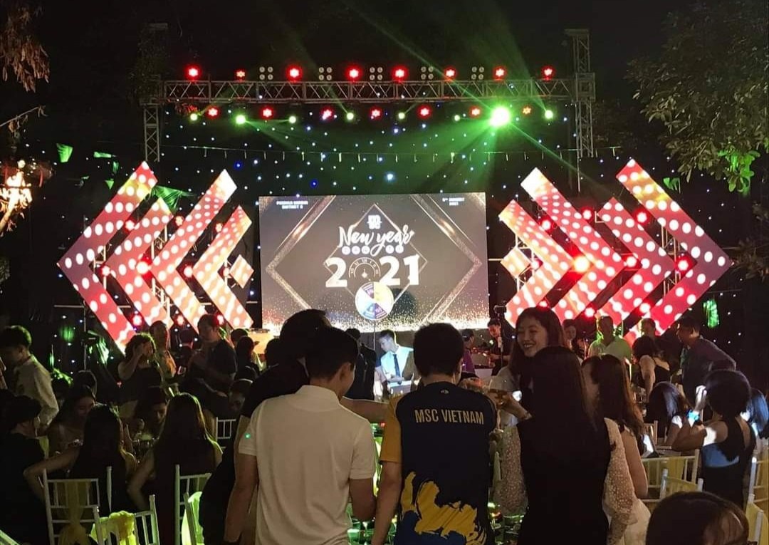 Event led screen