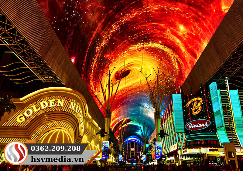 Fremont Street Experience LED Screen, Las Vegas, USA Fremont Street Experience LED Screen, Las Vegas, USA