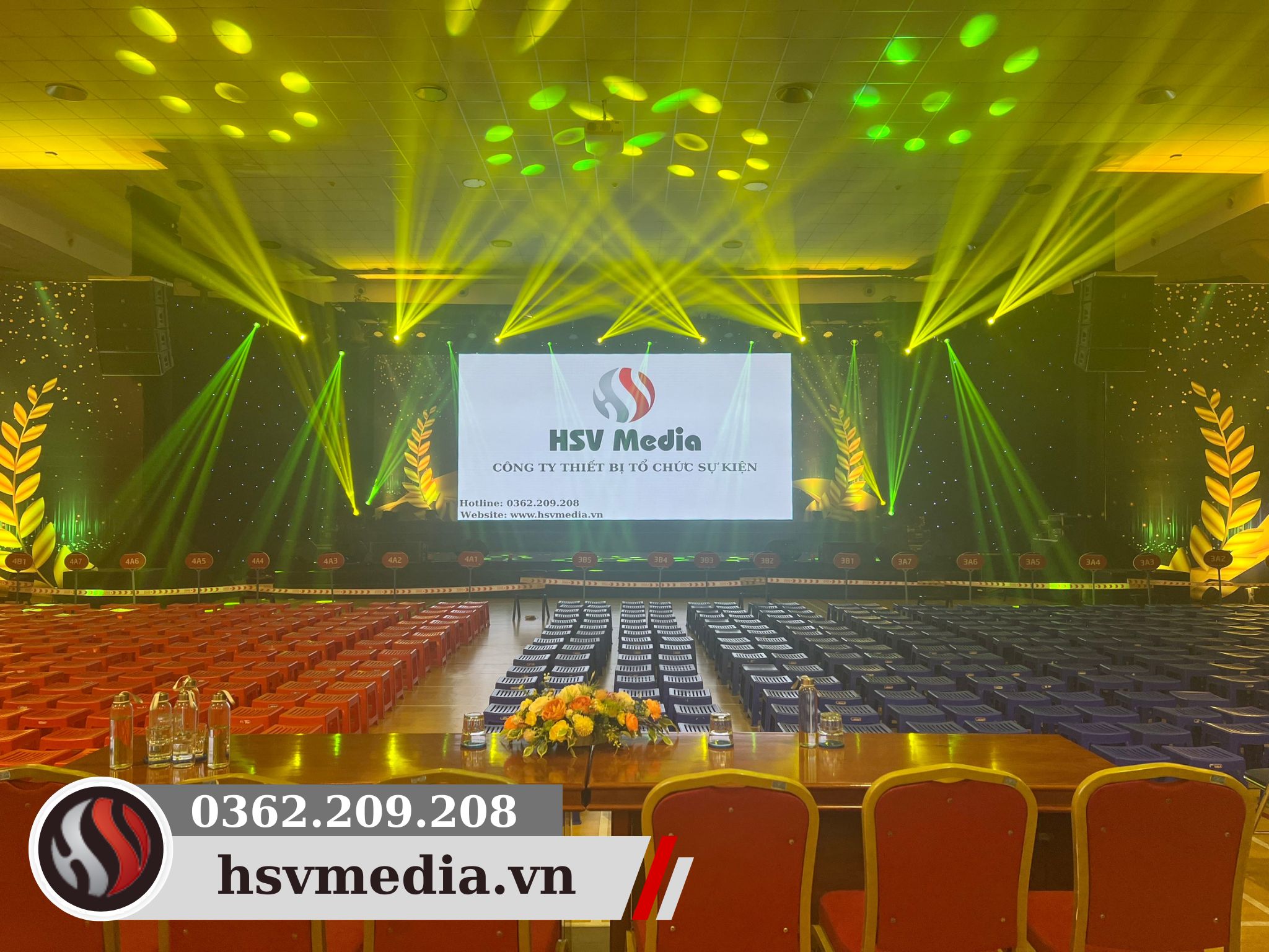 Rental, Installation of Led Screen Hall