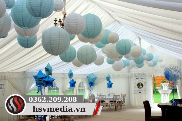 Blue color in event organization