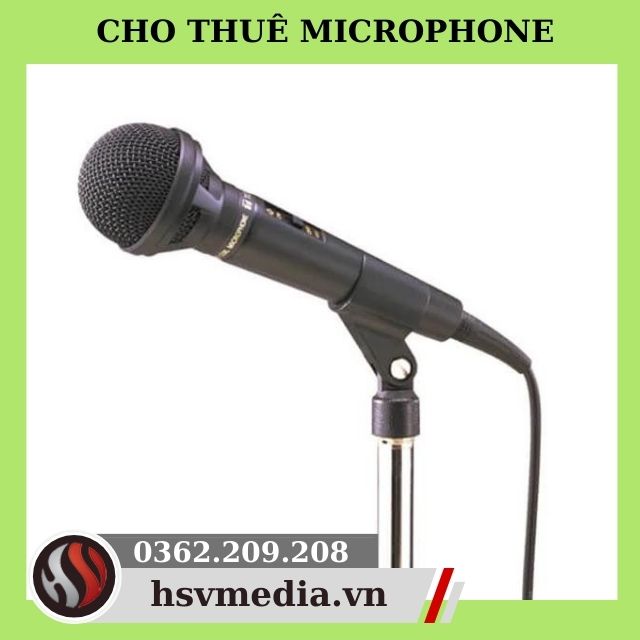 Cheap microphone rental