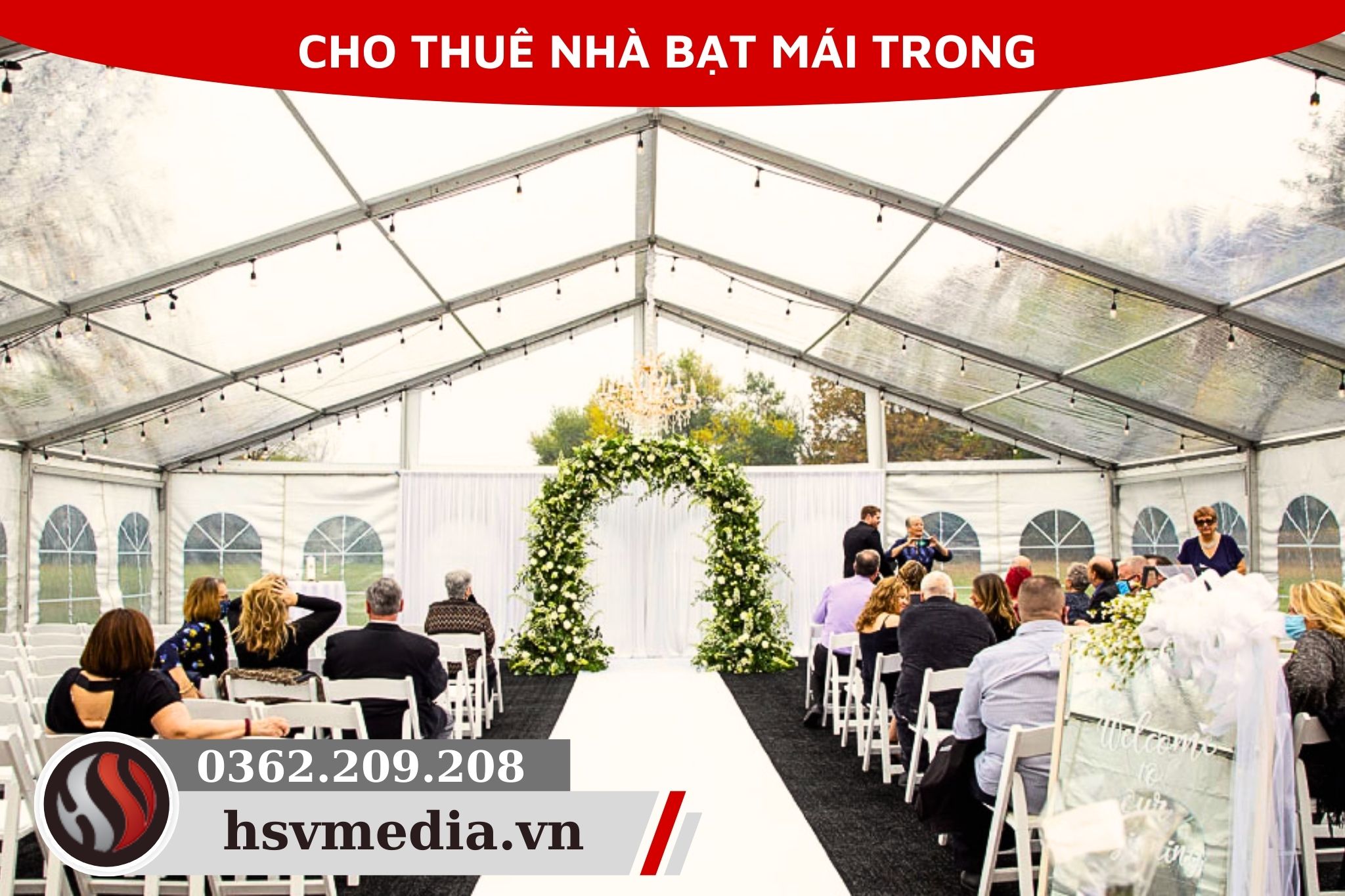 Thuê nhà bạt mái trong đám cưới hỏi giá rẻ tại tphcm