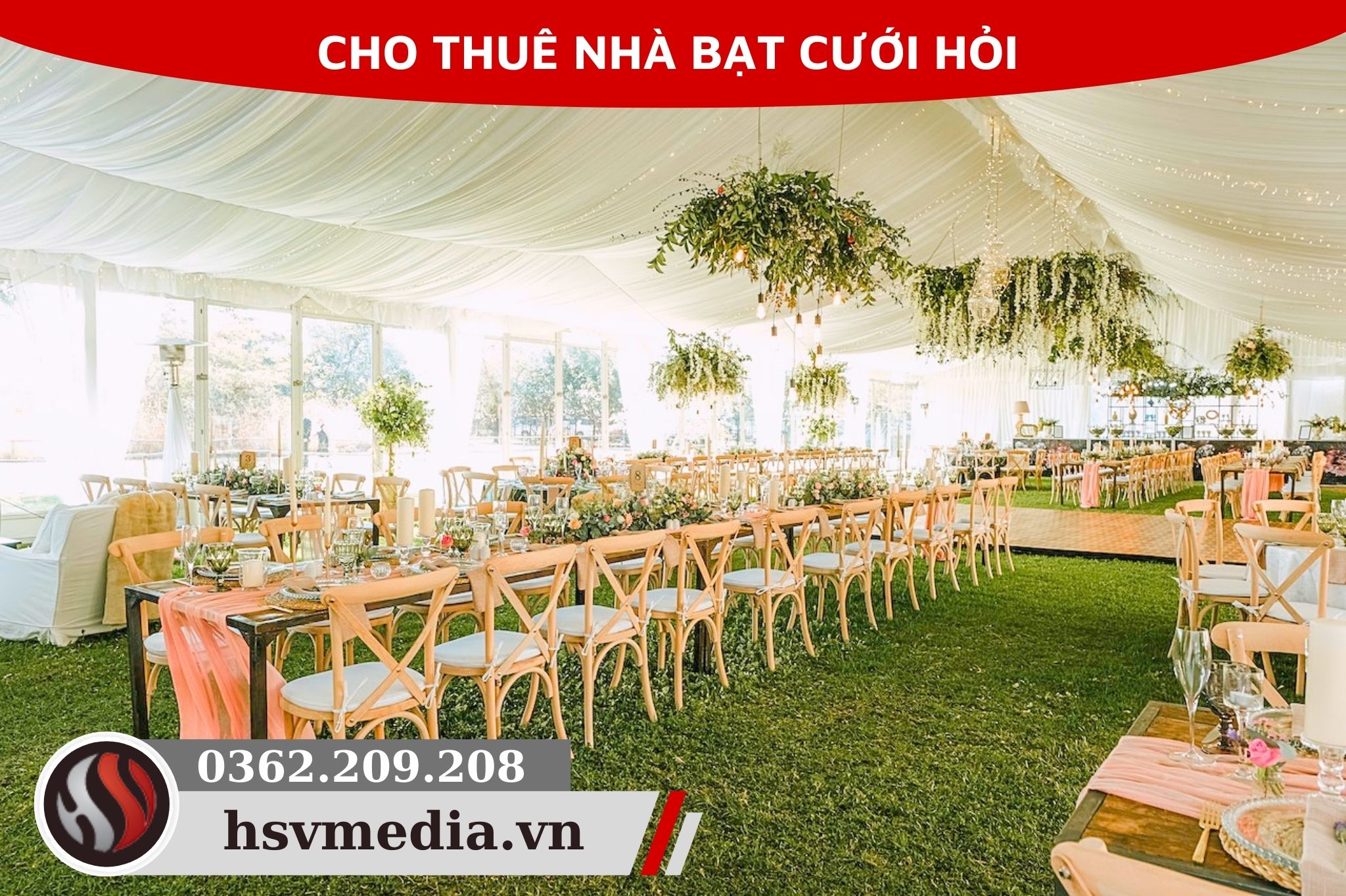 Thuê nhà bạt đám cưới hỏi giá rẻ tại tphcm