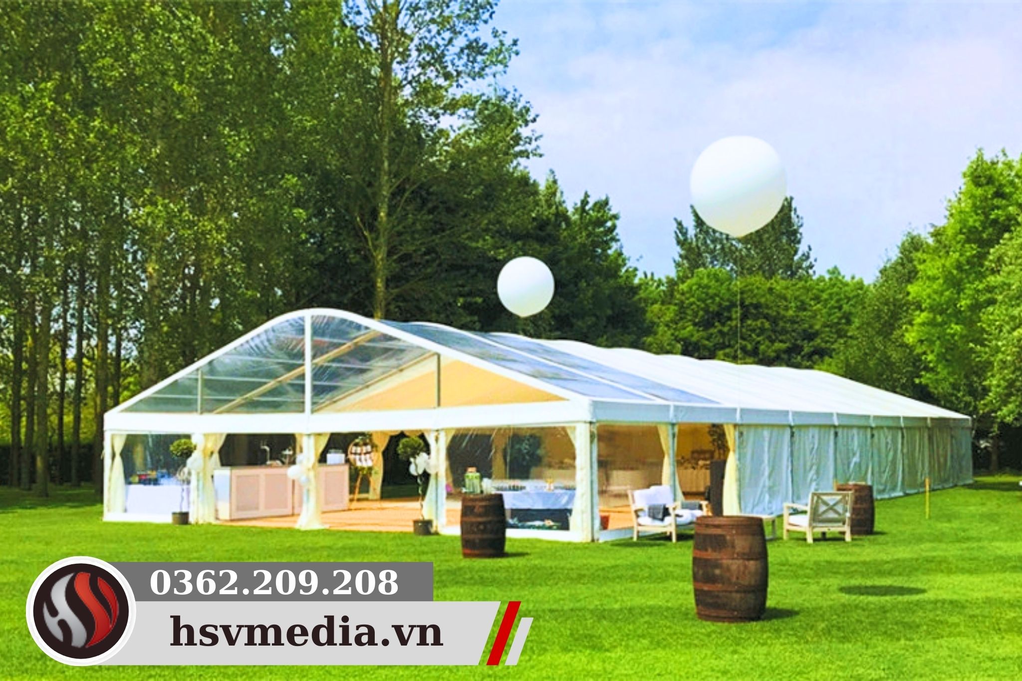 Thuê nhà bạt tổ chức đám cưới