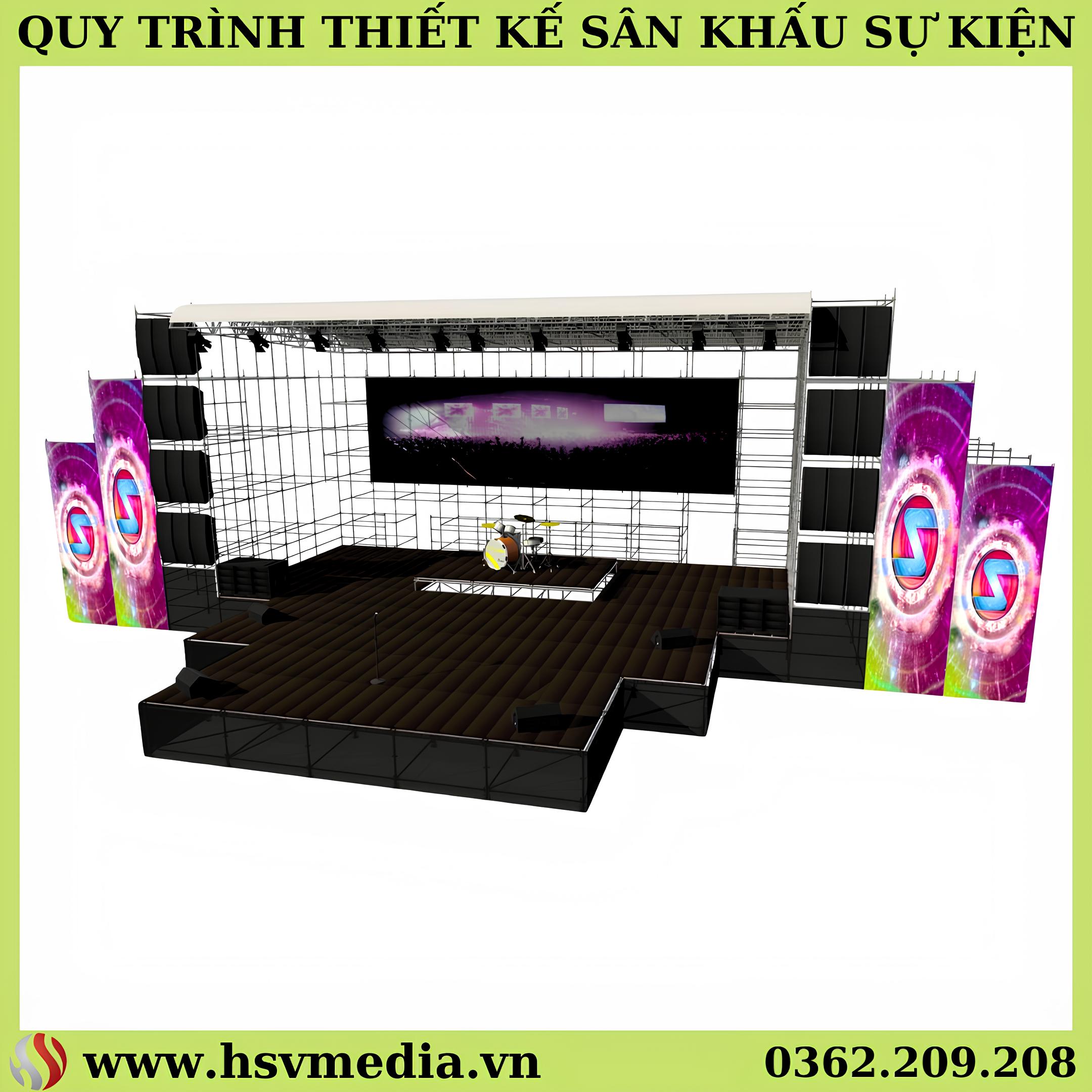 Quy Trình Thiết Kế Sân Khấu Sự Kiện Quy Trình Thiết Kế Sân Khấu Sự Kiện