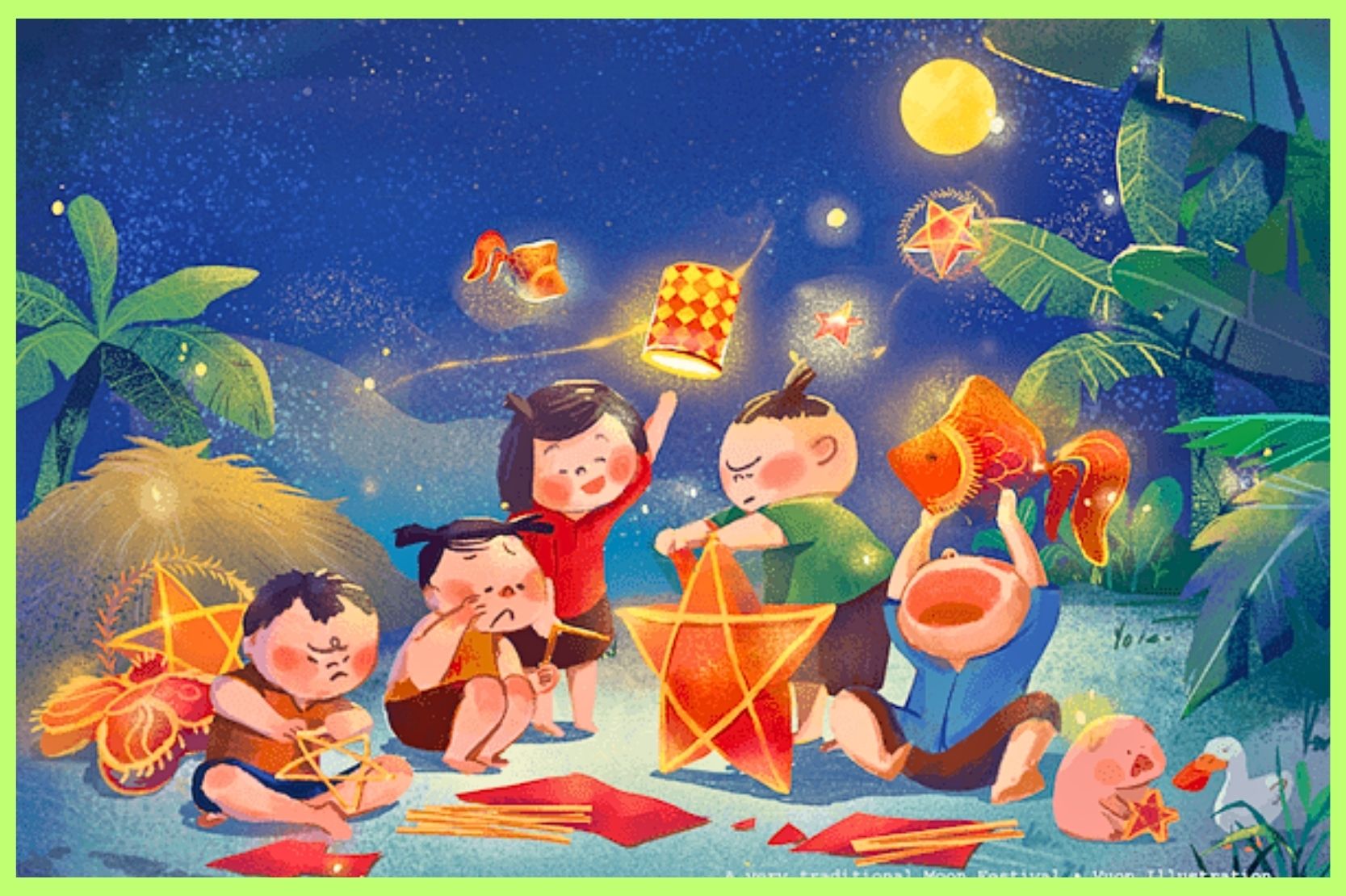 Các Hoạt Động Trong Đêm Trung Thu Các Hoạt Động Trong Đêm Trung Thu