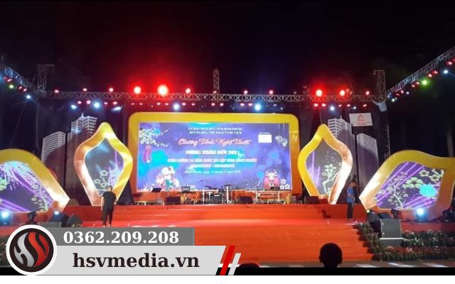 Sân khấu sự kiện (Nguồn: HSV Media)