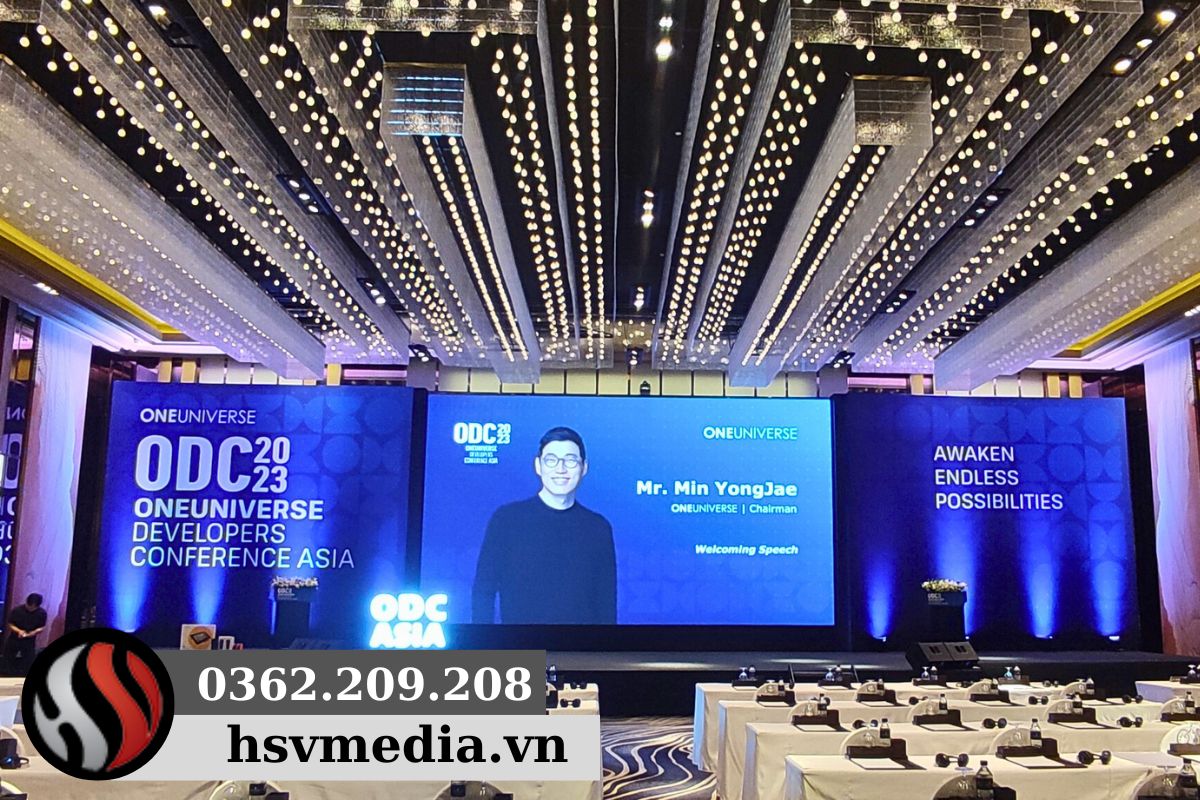 Thuê thiết bị sự kiện tại Intercontinental Sai Gon,Quận 1