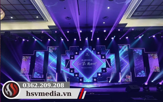 Construction, Installation of Stage Led Screen in Saigon