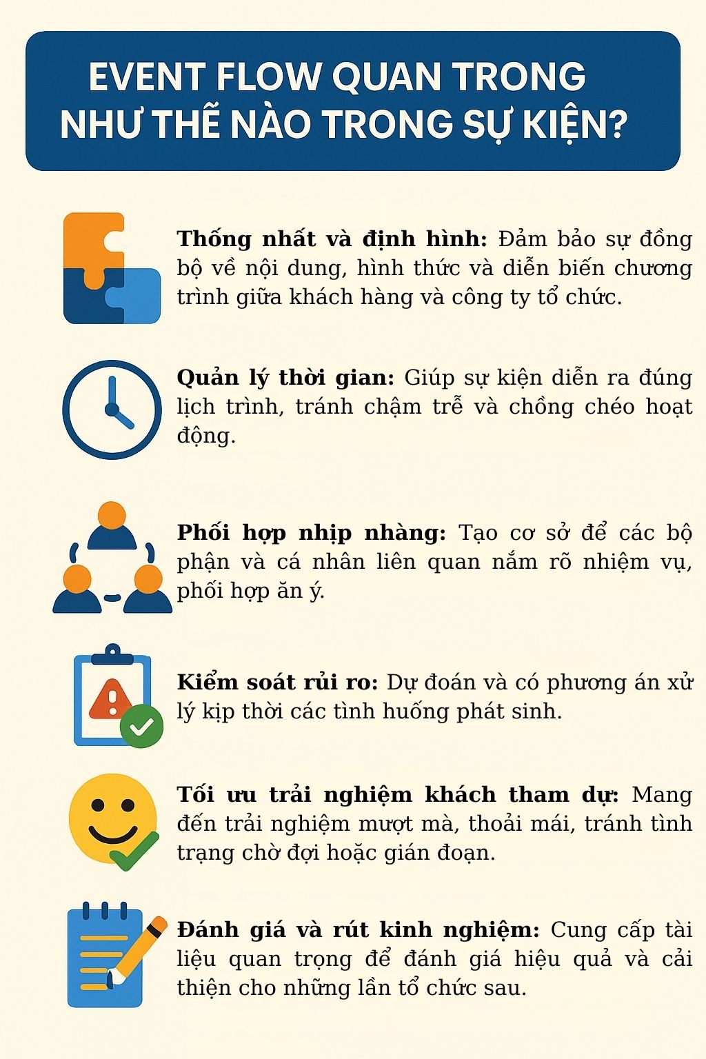 Event Flow Trong Tổ Chức Sự kiện Event Flow Trong Tổ Chức Sự kiện