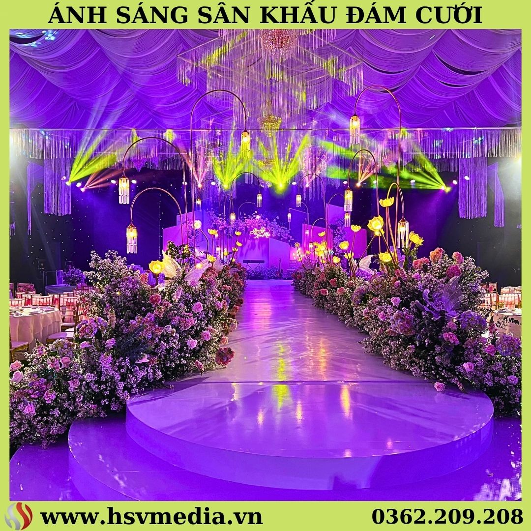 Cho Thuê Ánh Sáng Sân Khấu Đám Cưới Đẹp Cho Thuê Ánh Sáng Sân Khấu Đám Cưới Đẹp