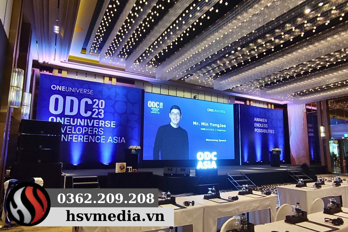 Thuê thiết bị sự kiện tại Quận 1, Tphcm