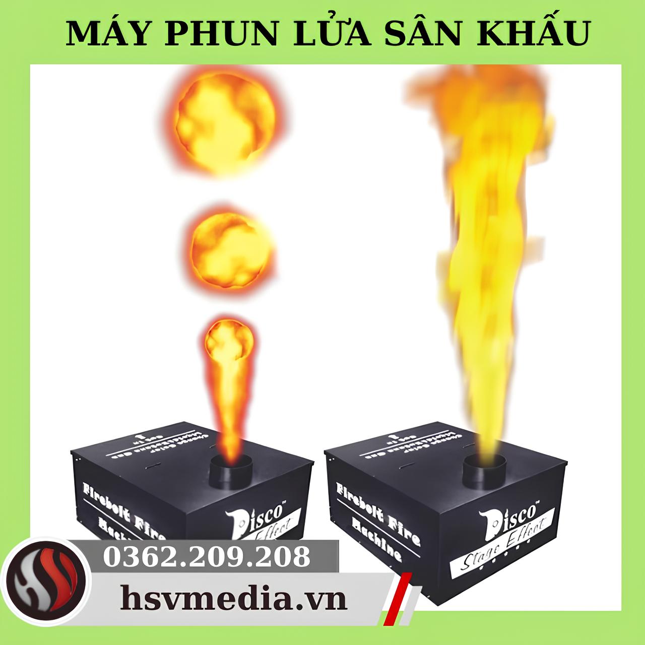 Máy phun lửa tạo hiệu ứng sân khấu