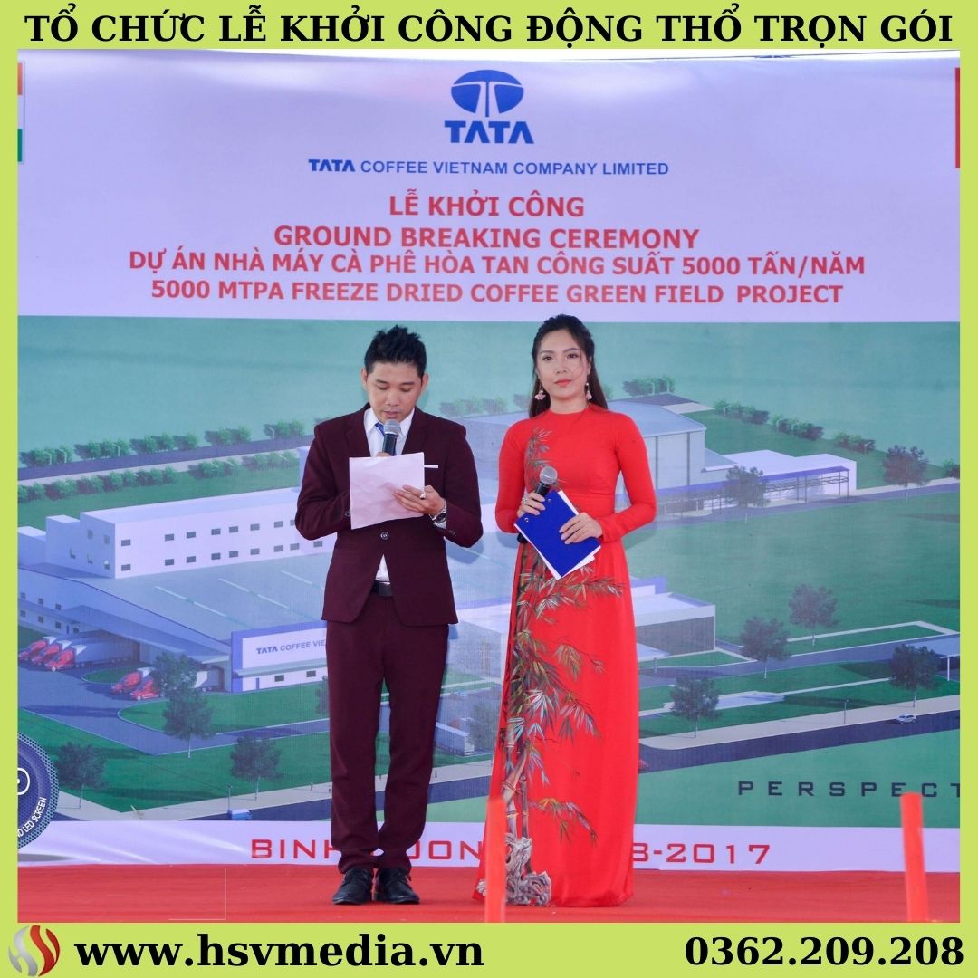 Tổ Chức Lễ Khởi Công Động Thổ Trọn Gói