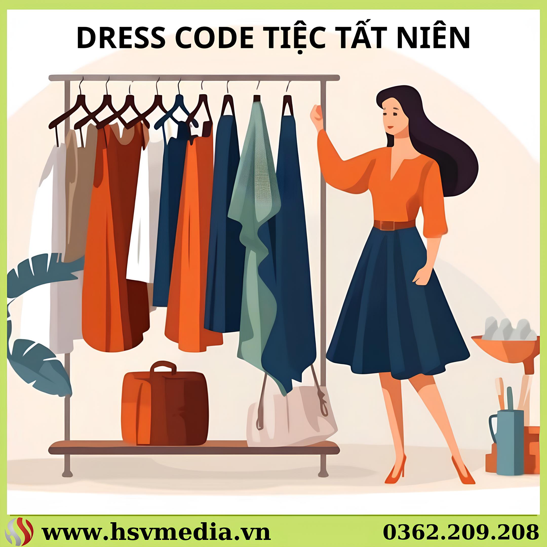 Dress Code Trang Phục Tham Dự Tiệc Tất Niên
