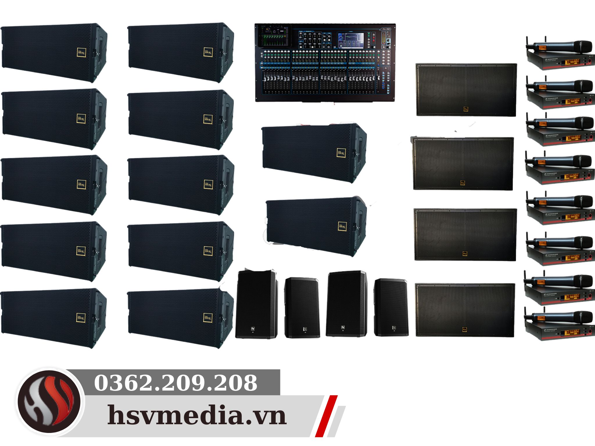 Cho Thuê Trọn Gói Hệ Thống Thiết Bị Âm Thanh Sự Kiện