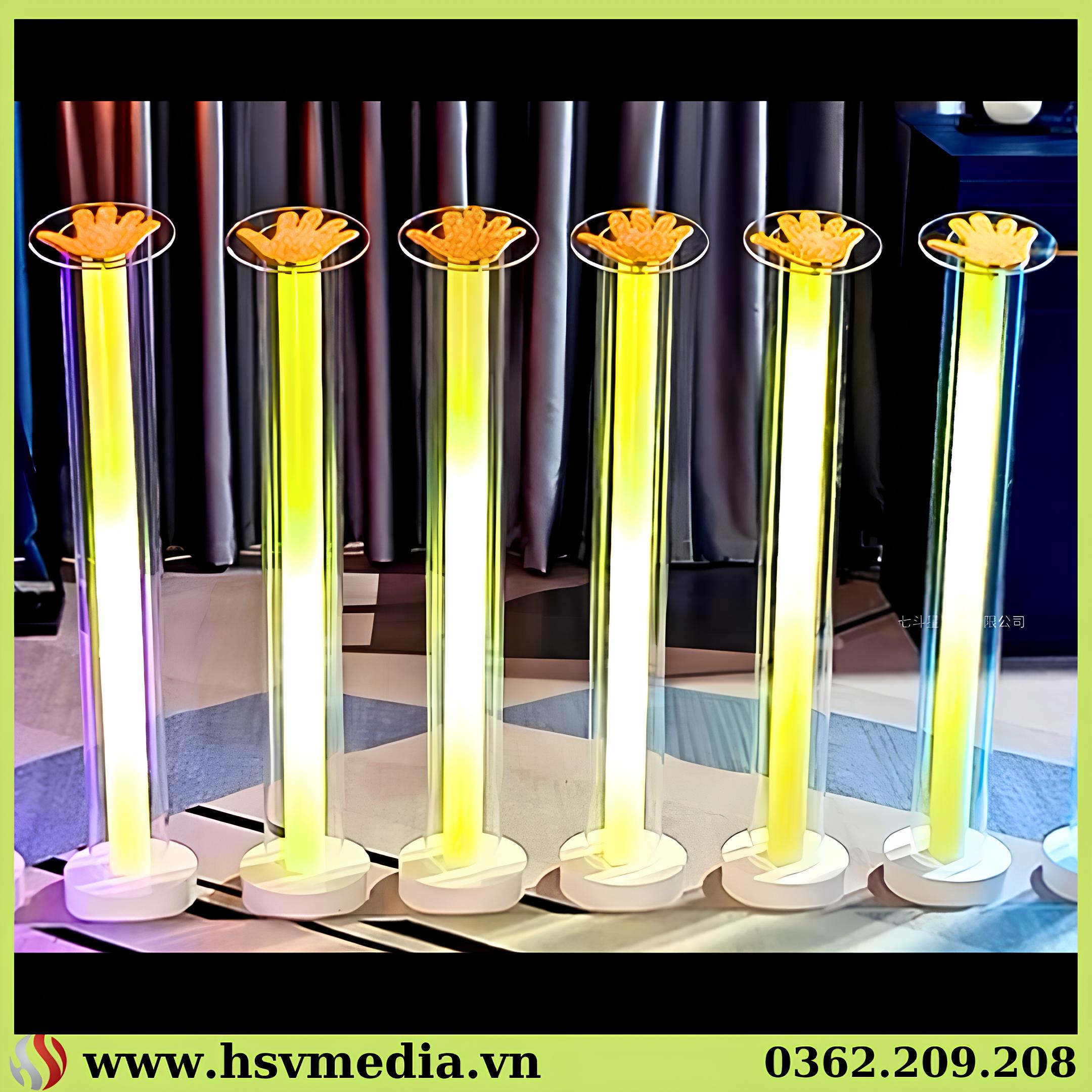 Trụ Tròn Led Kích Hoạt Keymoment