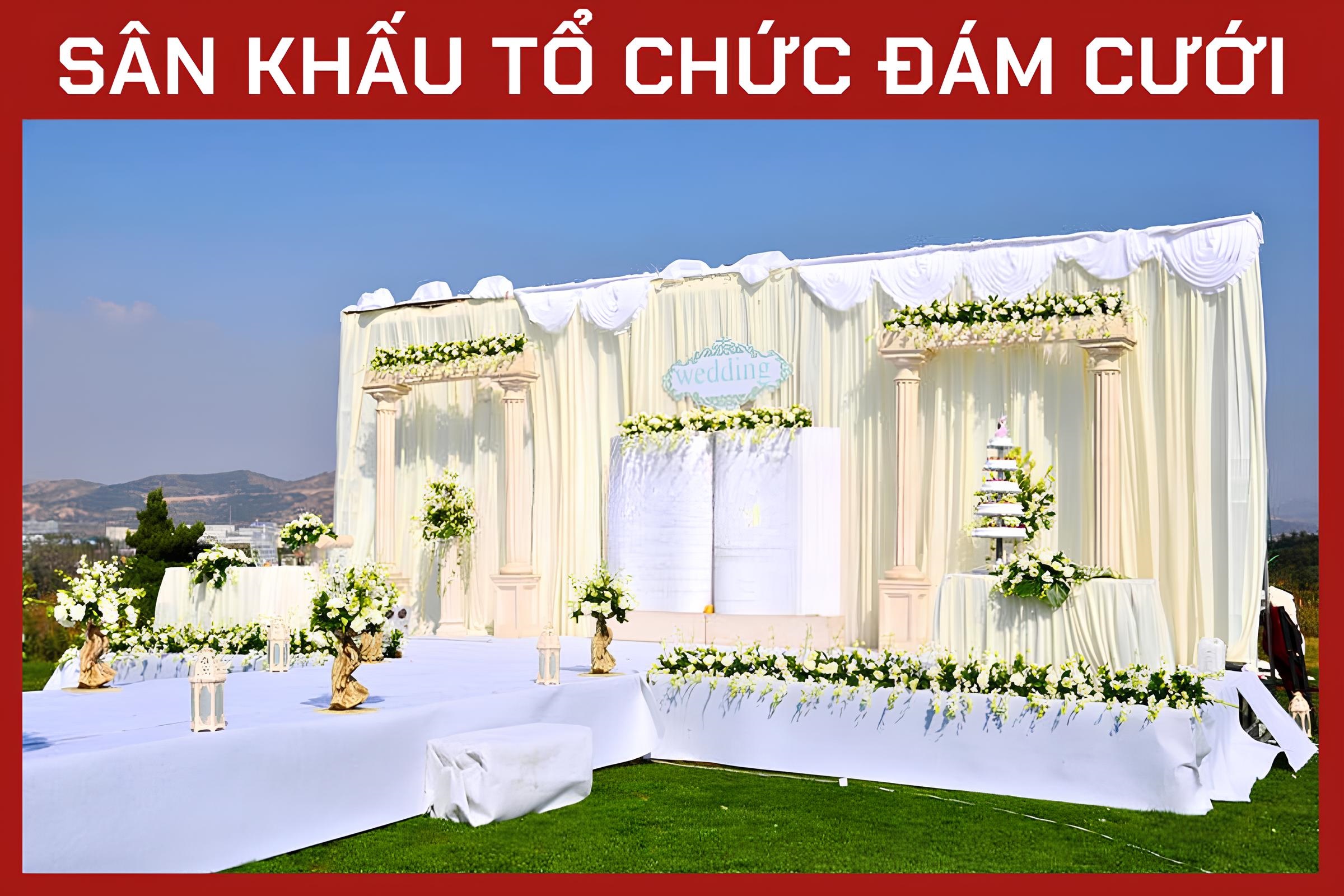 SÂN KHẤU ĐÁM CƯỚI