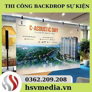 Thi Công & In Ấn Backdrop Sân Khấu Sự Kiện