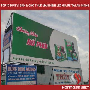 Top10 Đơn Vị Bán & Cho Thuê Màn Hình Led Giá Rẻ Tại An Giang