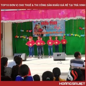 Top10 Đơn Vị Cho Thuê & Thi Công Sân Khấu Giá Rẻ Tại Trà Vinh