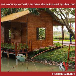 Top10 Đơn Vị Cho Thuê & Thi Công Sân Khấu Giá Rẻ Tại Vĩnh Long