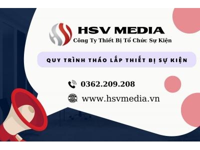 Quy Trình Tháo Lắp Thiết Bị Sự Kiện Quy Trình Tháo Lắp Thiết Bị Sự Kiện