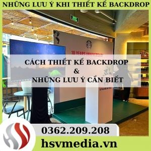 Cách Thiết Kế Backdrop Đẹp
