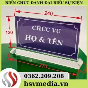 Cho Thuê Biển Tên Đại Biểu Sự Kiện