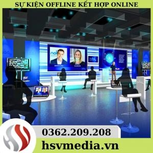 Tổ Chức Sự Kiện Offline Kết Hợp Online