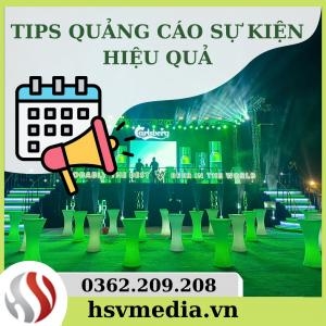 Mẹo Quảng Cáo Sự Kiện Hiệu Quả