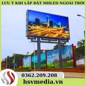 Notes When Installing Outdoor LED Screens Notes When Installing Outdoor LED Screens