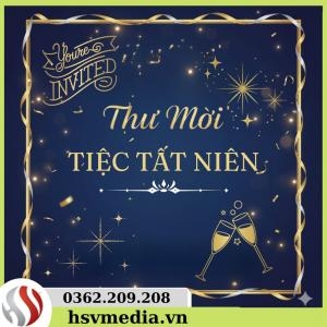 Thiết Kế Thư Mời Tiệc Tất Niên Ấn Tượng Thiết Kế Thư Mời Tiệc Tất Niên Ấn Tượng