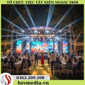 Tổ Chức Tiệc Tất Niên Ngoài Trời