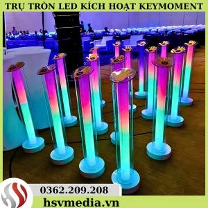 Trụ Led Tròn Kích Hoạt Keymoment Sự Kiện