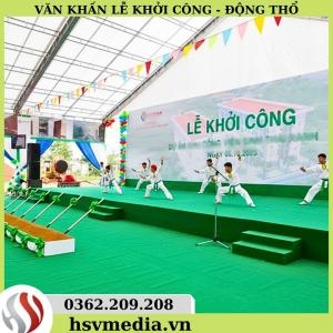 Văn Khấn Lễ Động Thổ Khởi Công Công Trình