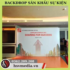 Event Stage Backdrop Rental