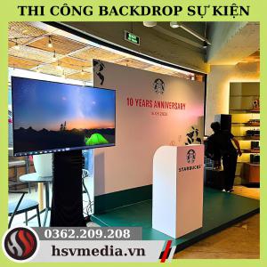 Event Stage Backdrop Rental