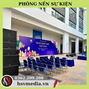 Event Stage Backdrop Rental